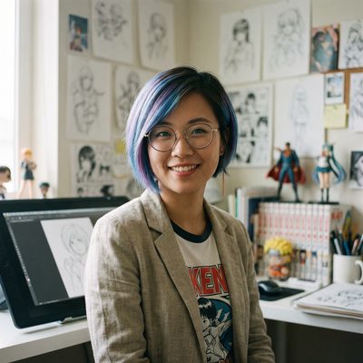 四虎视频动漫艺术家-林雨晴